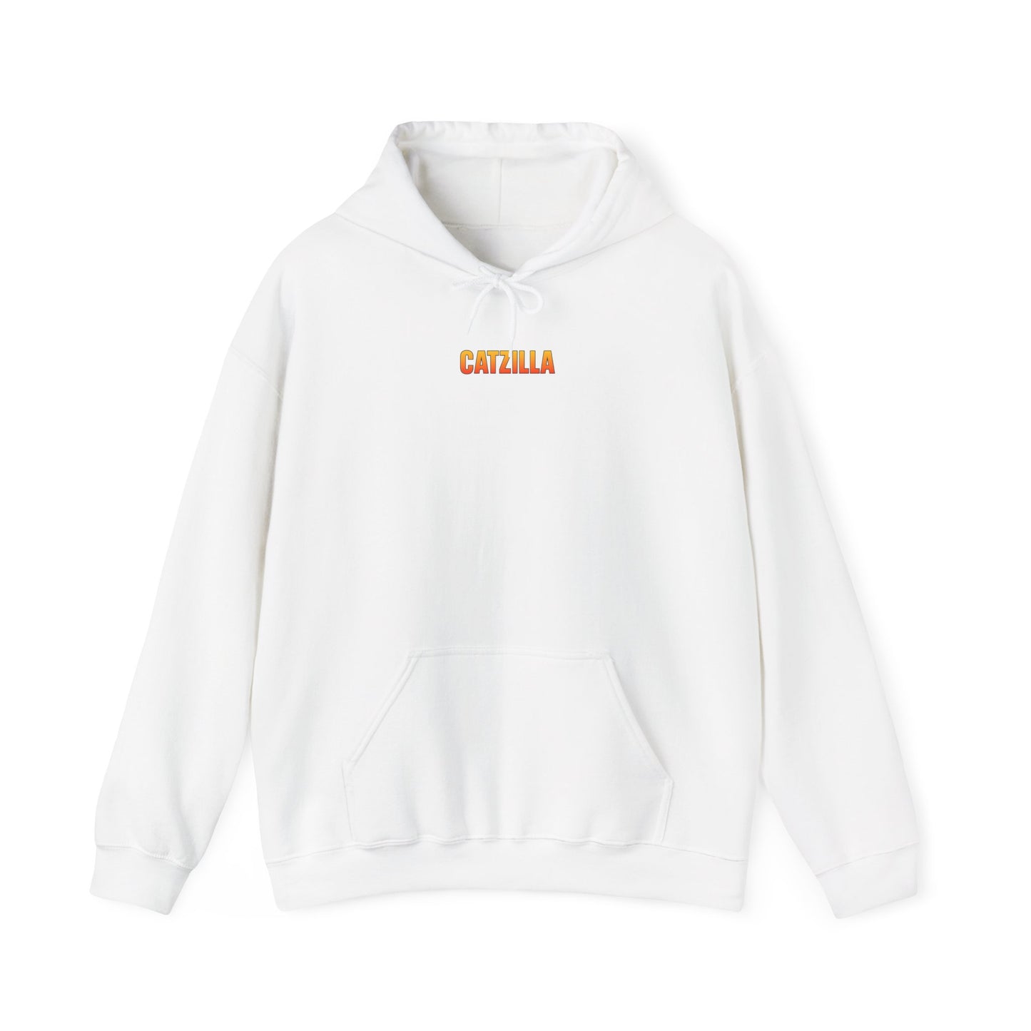 Catzilla Retro Kaiju Cat Graphic Hoodie
