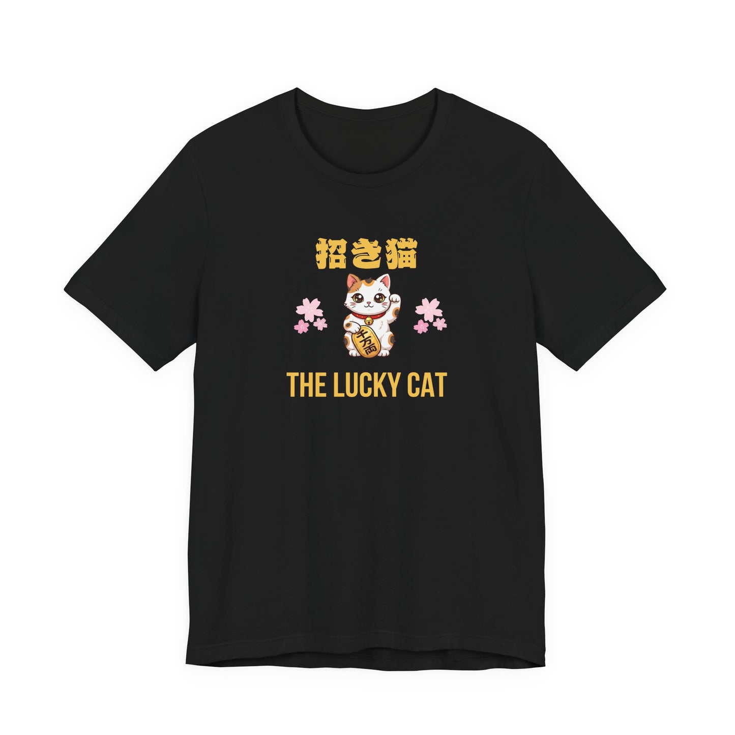 Maneki Neko Lucky Cat Graphic T-Shirt