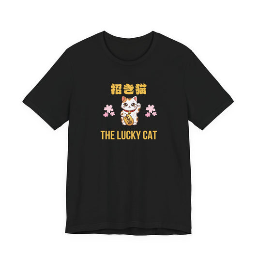 Maneki Neko Lucky Cat Graphic T-Shirt