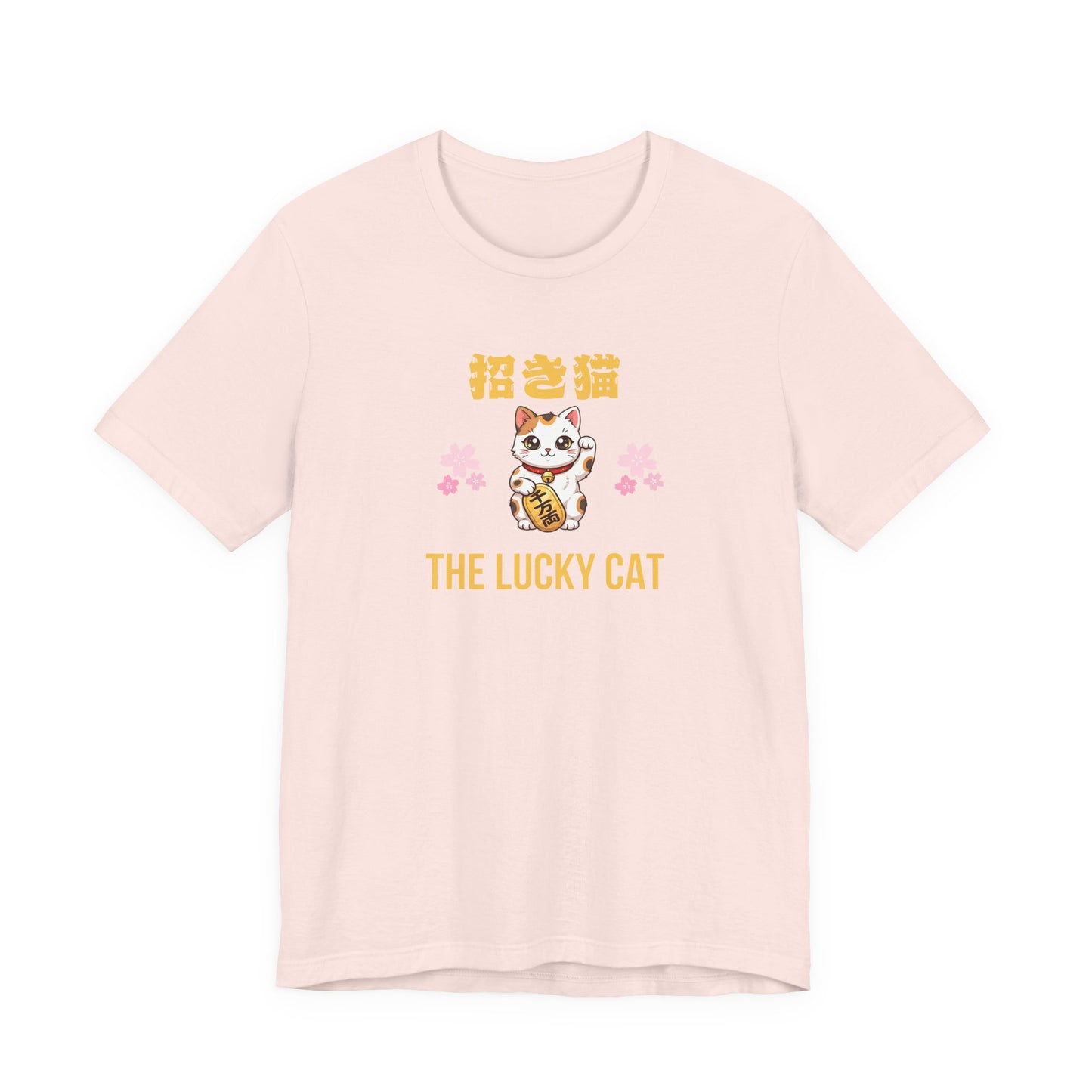 Maneki Neko Lucky Cat Graphic T-Shirt