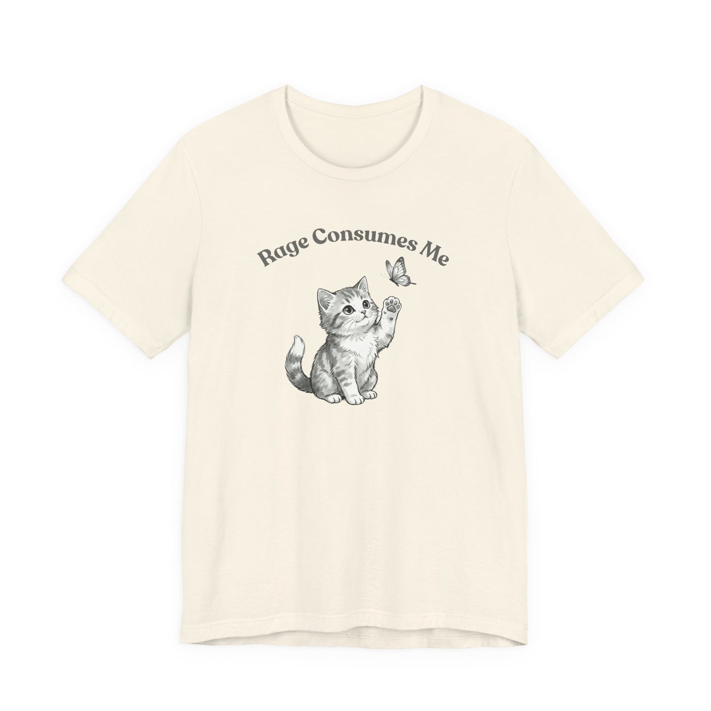 Rage Consumes Me Cat T-Shirt