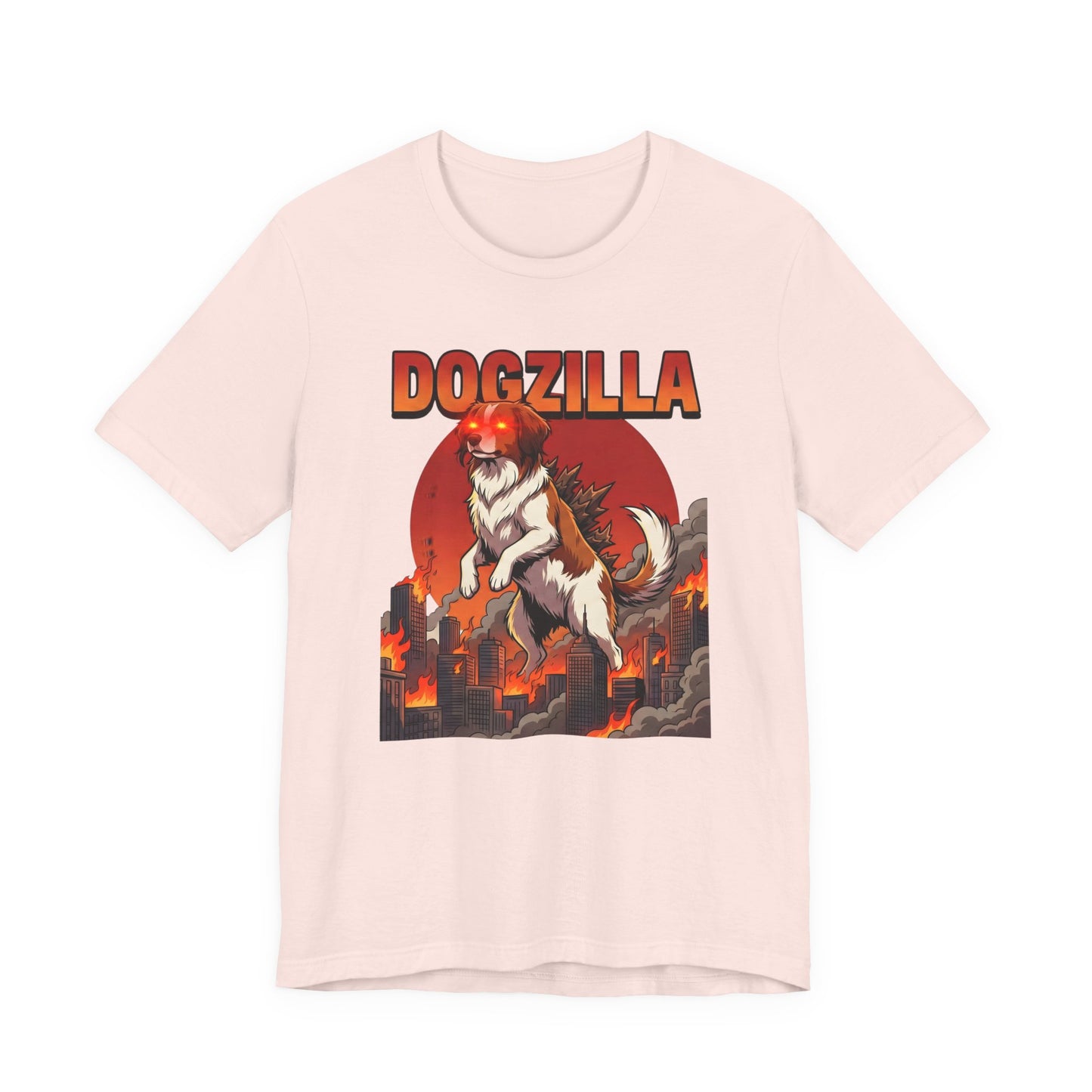 Dogzilla Retro Monster Dog Graphic T-Shirt