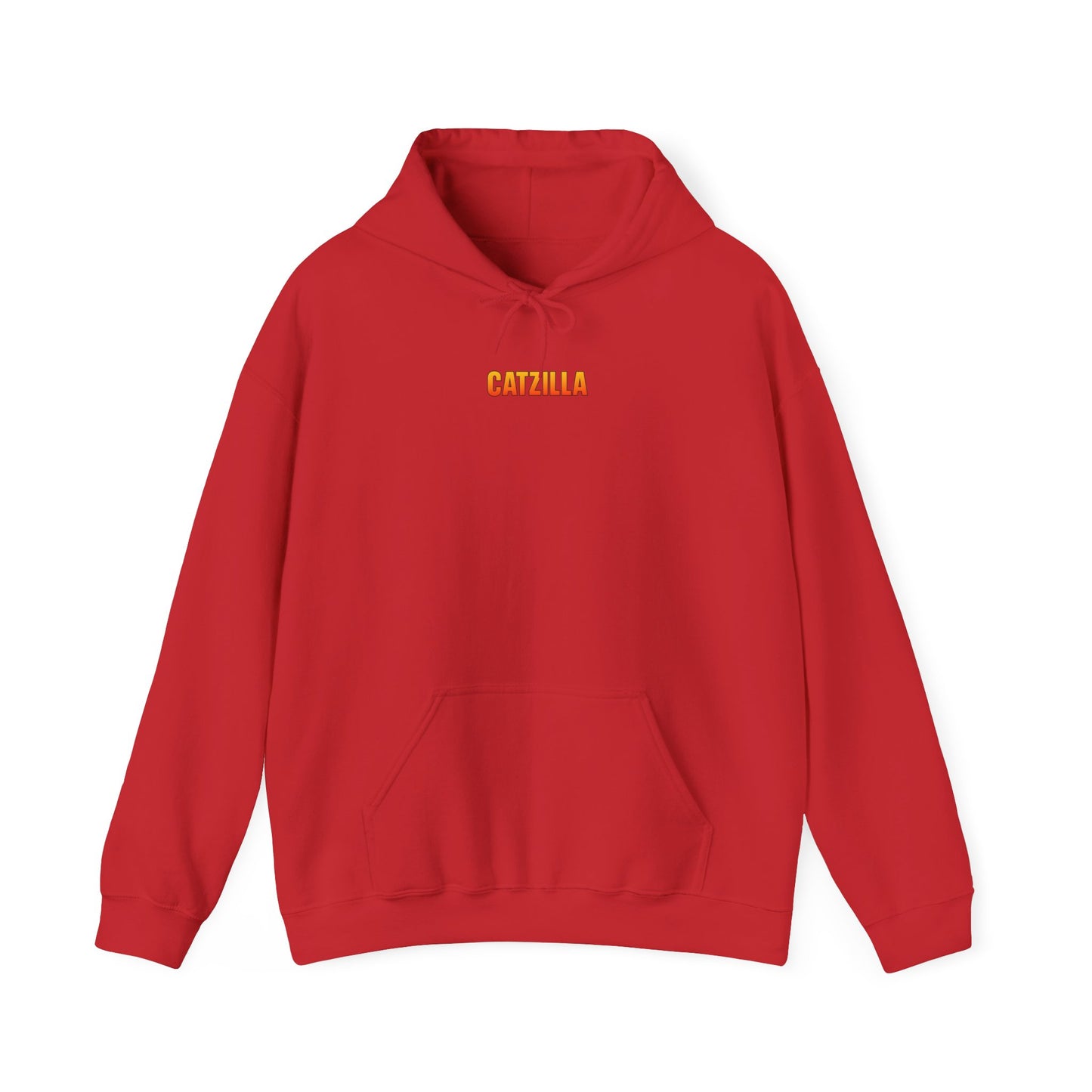 Catzilla Retro Kaiju Cat Graphic Hoodie