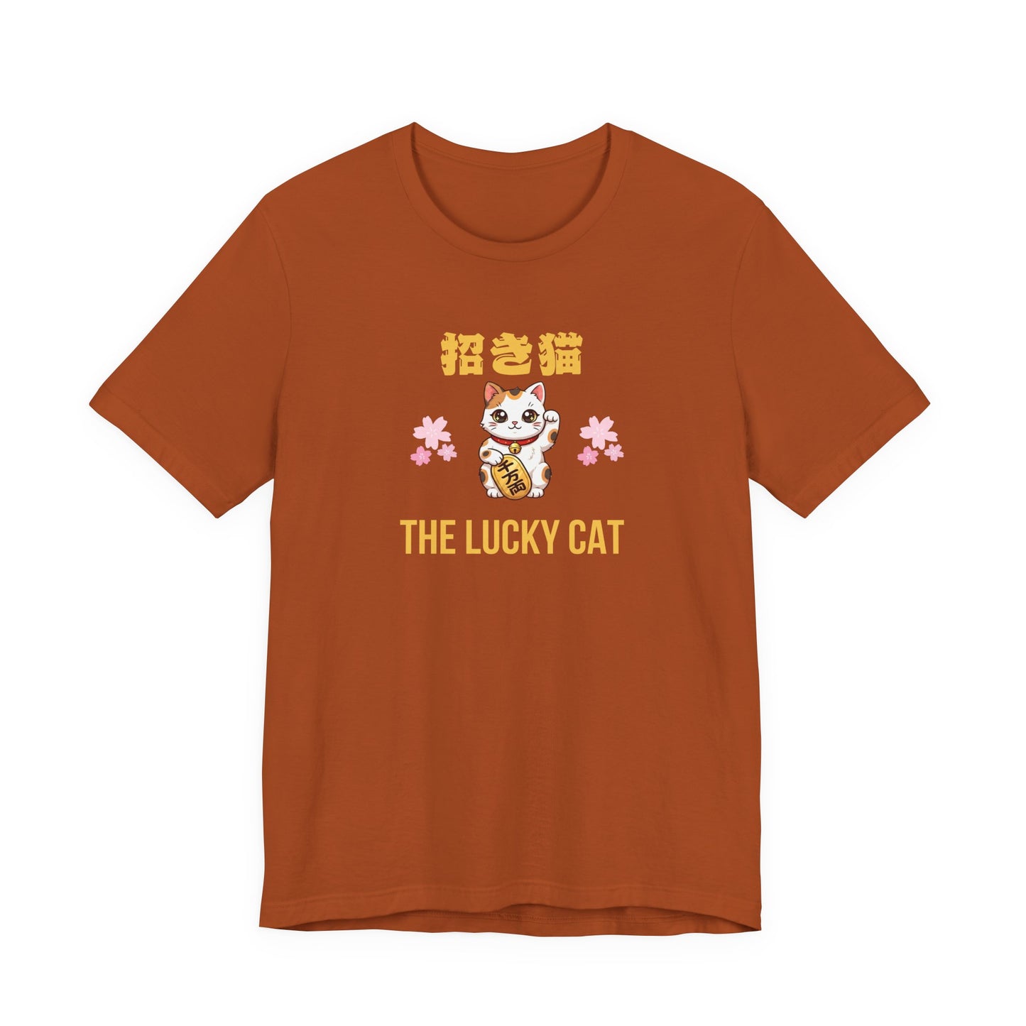 Maneki Neko Lucky Cat Graphic T-Shirt