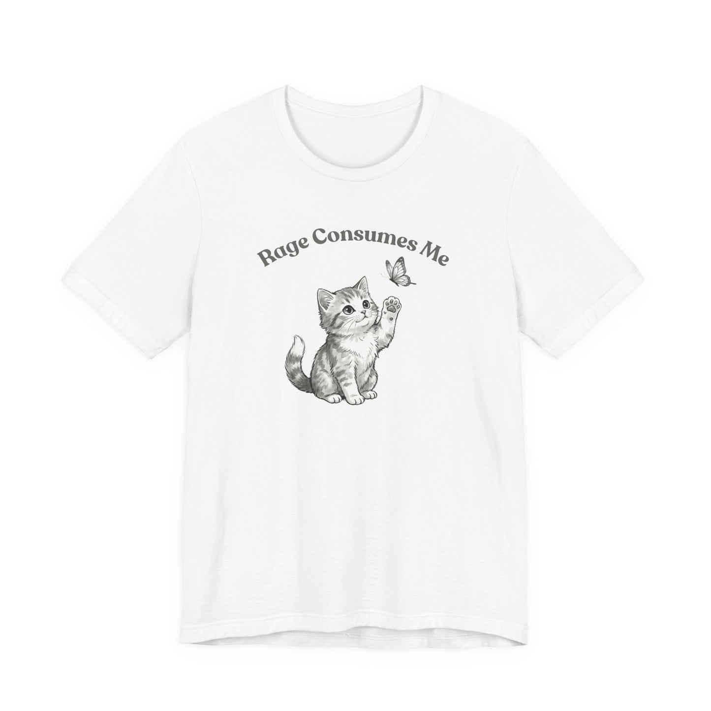 Rage Consumes Me Cat T-Shirt