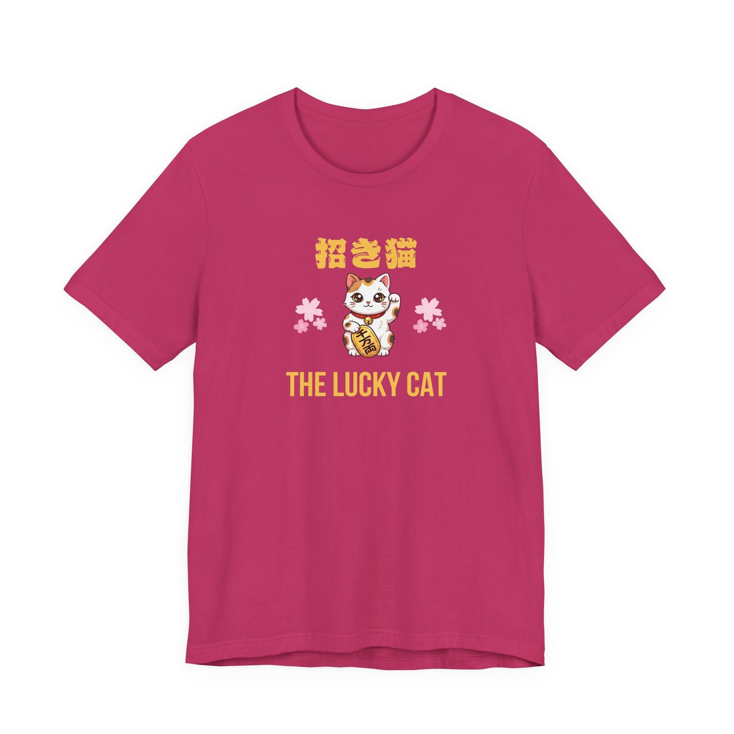 Maneki Neko Lucky Cat Graphic T-Shirt